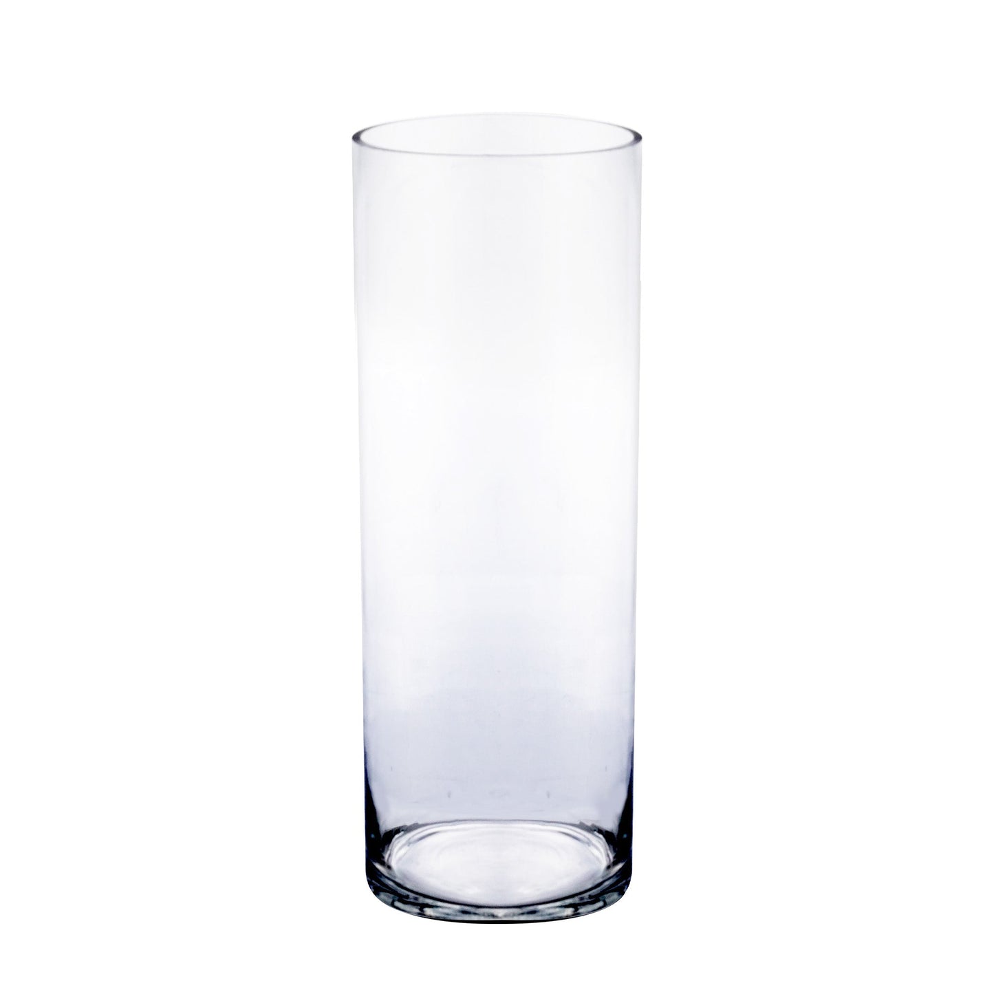 12 PCS Clear Glass Cylinder Vase D-5" H-14"