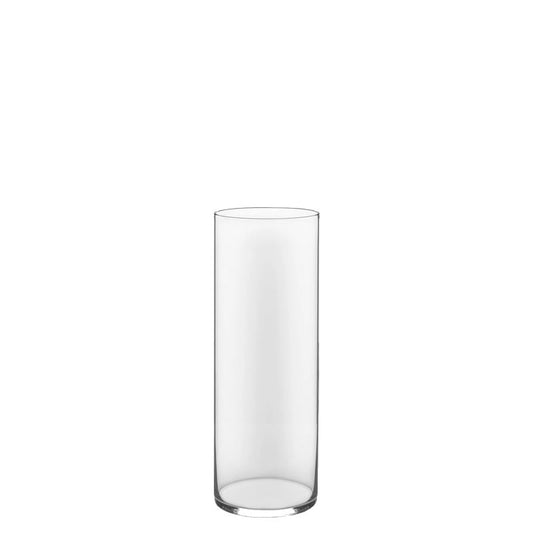 12 PCS Clear Glass Cylinder Vase D-4" H-12"