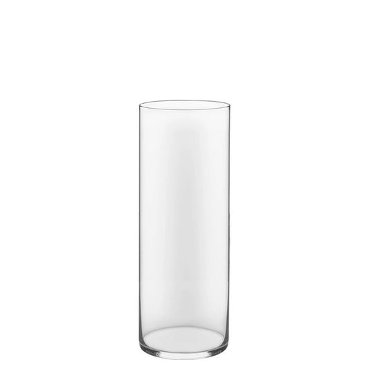 12 PCS Clear Glass Cylinder Vase D-5" H-14"