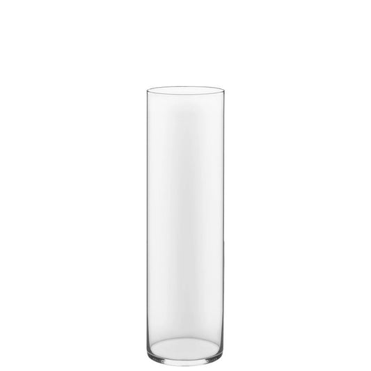 4 PCS Clear Glass Cylinder Vase D-6" H-20"